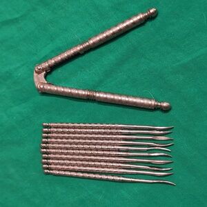 HMO Vintage Nutcracker Tools 1 Cracker and 10 Picks